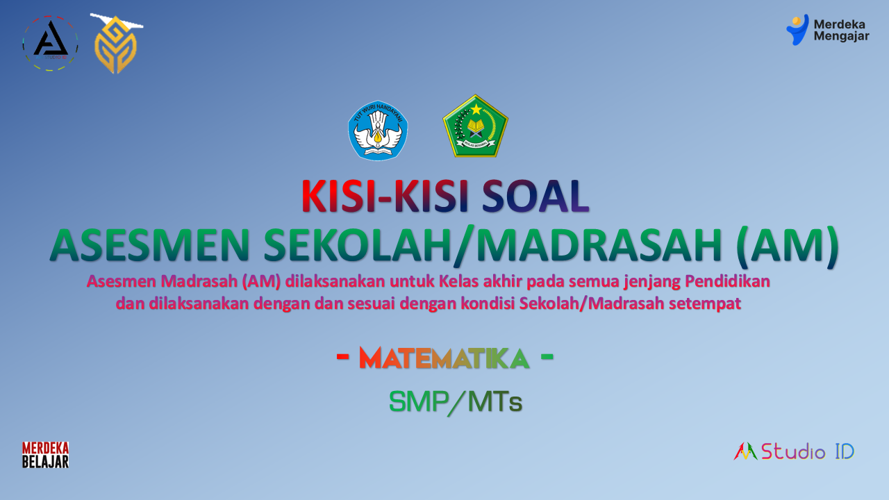 Kisi-Kisi Soal Matematika SMP/MTs - Asesmen Madrasah 2023