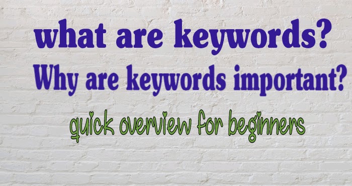 Keywords and their importance