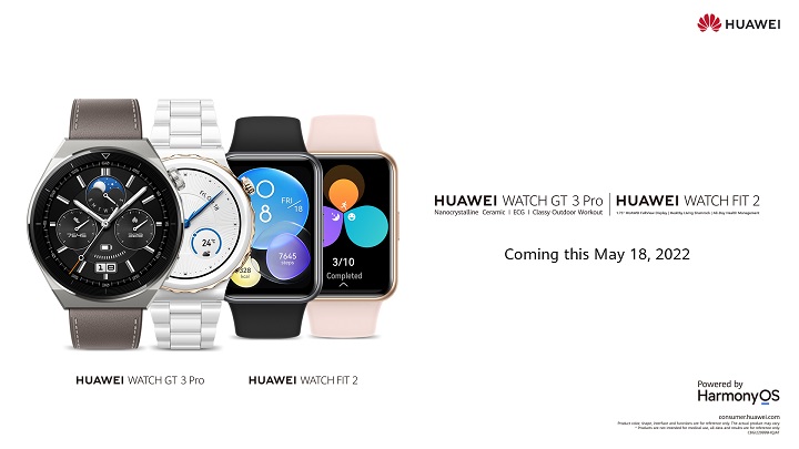 HUAWEI intros the new WATCH GT3 Pro and WATCH Fit 2