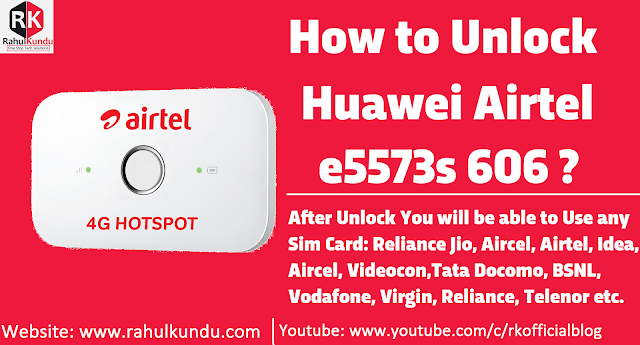 How to Solve Error 19 in Airtel's Huawei E5573s-606 Mobile Hotspot WiFi Router?