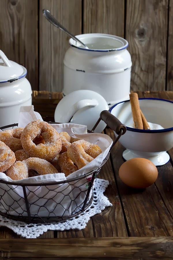 Rosquillas abizcochadas caseras