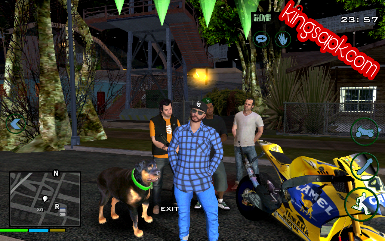Grand Theft Auto: San Andreas LITE APK - MOD GTA V (Mega ...