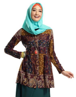 Model Atasan Baju Muslim Remaja Terbaru