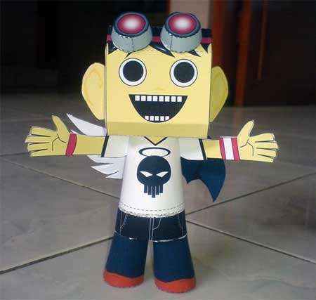 Angel Demon Boy Papercraft