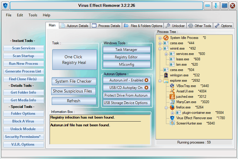 Download - Virus Effect Remover 3.2.2.26 