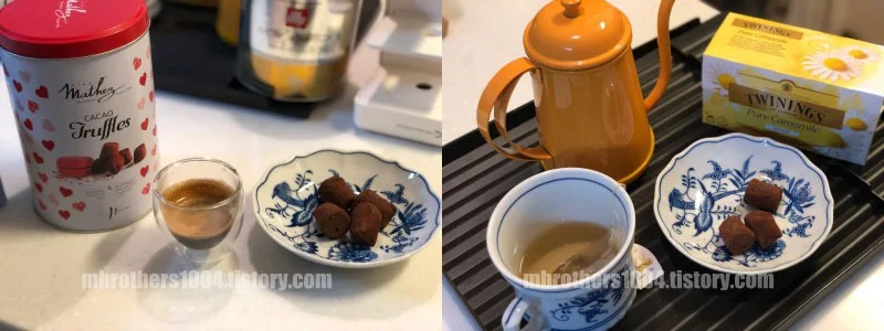엘라이스 마테즈 하트틴트러플 마카롱 + 오리지날, Alaiis Mathez Chocolatier Cacao Truffles original(200g) + raspberry macaroon(200g), 홈플러스 생초콜릿, homeplue Chocolatier