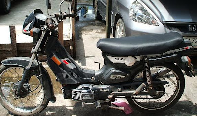 Nenek Moyangnya Satria FU 150,Suzuki RC 100