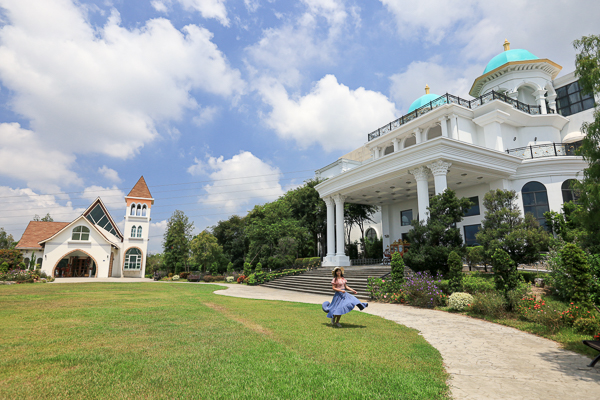 彰化唯愛庭園婚宴餐廳，夢幻歐式城堡婚禮浪漫回憶，免費入園拍照