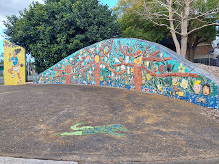 Macquarie Fields Public Art | Mosaic Wall