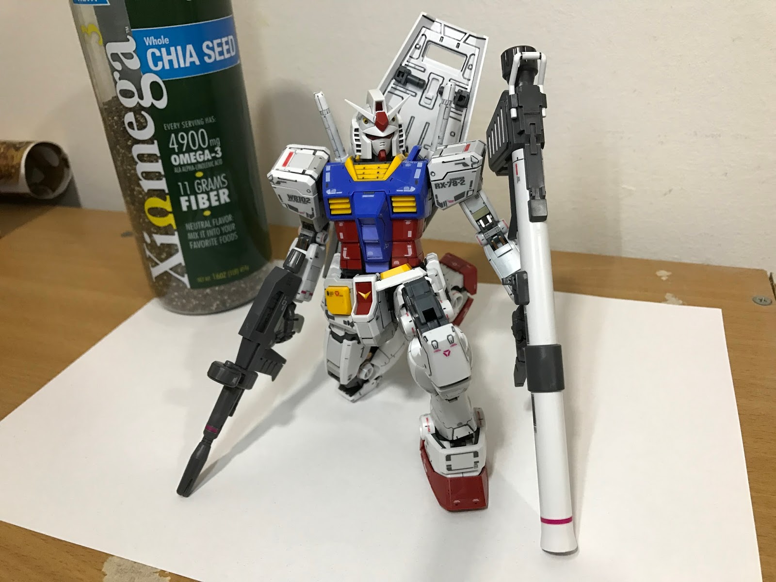Zer0 S Back Hobby Talk Model Kit Review Mg Rx 78 2 Gundam Ver 3 0