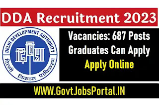 DDA Recruitment 2023