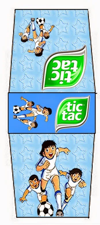 Free Printable Candy Bar Labels for a Captain Tsubasa.