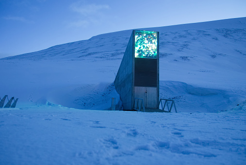 Global seed vault of Svalbard