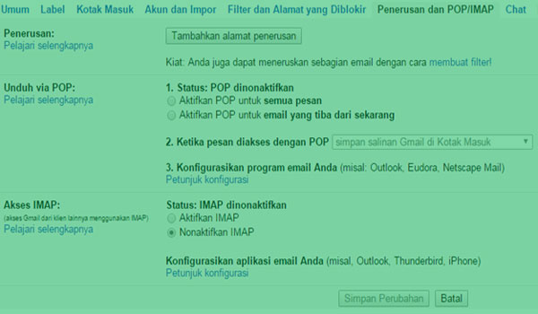 Cara Mudah Mengalihkan Semua Email Ke Akun Lain Secara Otomatis