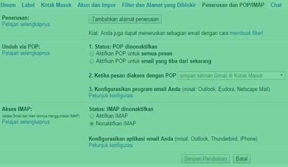 Cara Mudah Mengalihkan Email Ke Email Lain Secara Otomatis