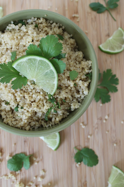cilantro lime quinoa