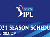 BCCI announces schedule for VIVO IPL 2021.