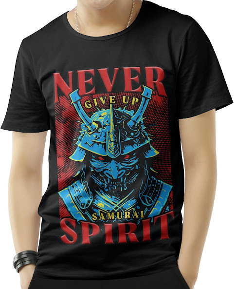 Never Give Up Samurai Spirit