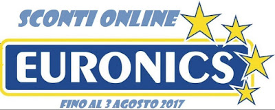 Sconti online Euronics fino al 3 Agosto 2017