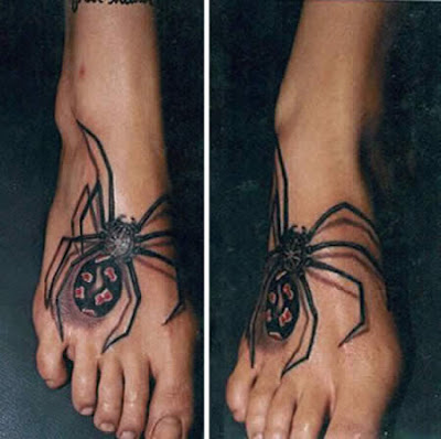 Beautiful Foot Tattoo Seen On www.coolpicturegallery.net