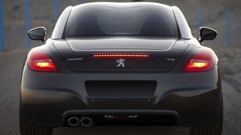  details of the exact look for the production model of Peugeot RCZ