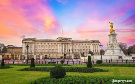foto Buckingham House di kota London