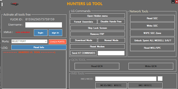 Gsm Hunter LG Tool Free Download 