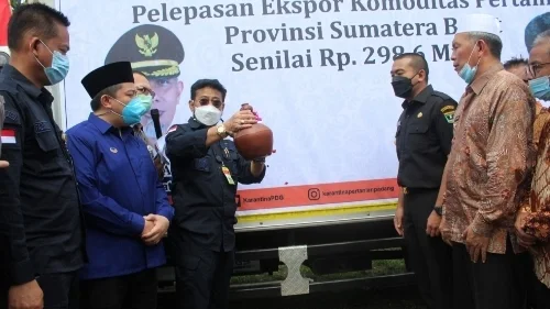 Menteri Pertanian Kunjungi Balitbu, Wagub Audy Sebut Sektor Pertanian Tulang Punggung Sumbar