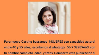 CASTING en CHI: Se buscan MUJERES entre 40 y 55 años para importante proyecto