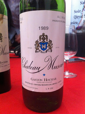 Chateau Musar Liban Serge Hochar Liban Lebanon château Musar blanc 1989