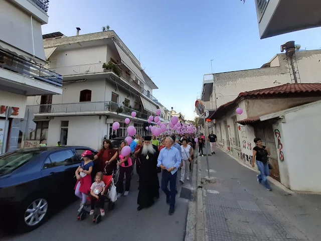 Μια μεγάλη παρέα περπάτησε για τη ζωή στο Άργος