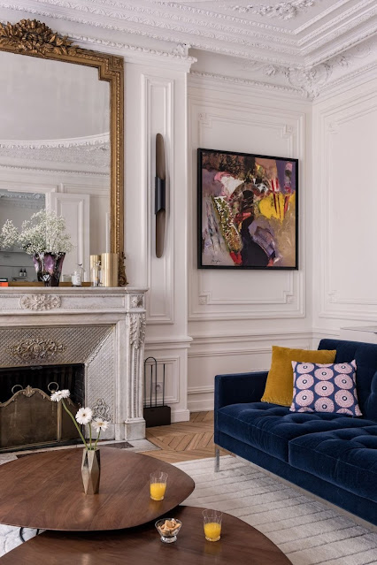 Parisian modern living room