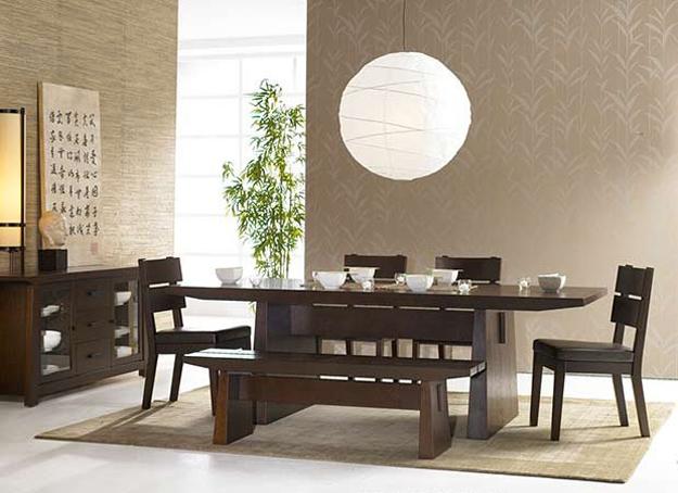 asian style dining room furniture design ideas