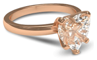  Rose Gold Engagement Rings