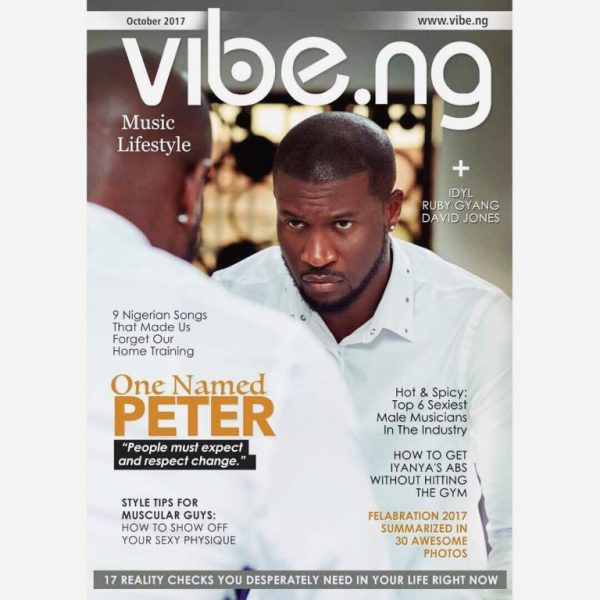 Peter Okoye Covers Vibe Magazine Latest Issue, Reveals Psquare Will Be Back

