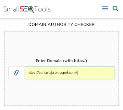 Cek Nilai DA PA Blogger dan Website (Domain Authority dan Page Authority)