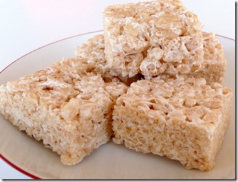 FAVE rice crispy treat
