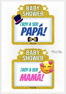 Letreros Divertidos para Imprimir Baby Shower