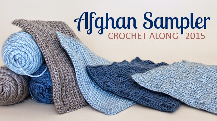 Crochet 2 squares a month and have a finished afghan by the end of the year! | The Inspired Wren