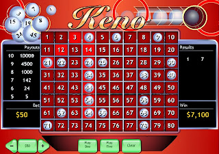 Keno 10 Lottery Game