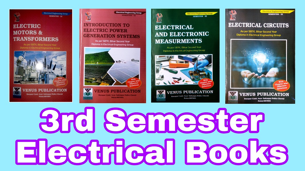 Read all 3rd sem Electrical new books online | SBTE Bihar