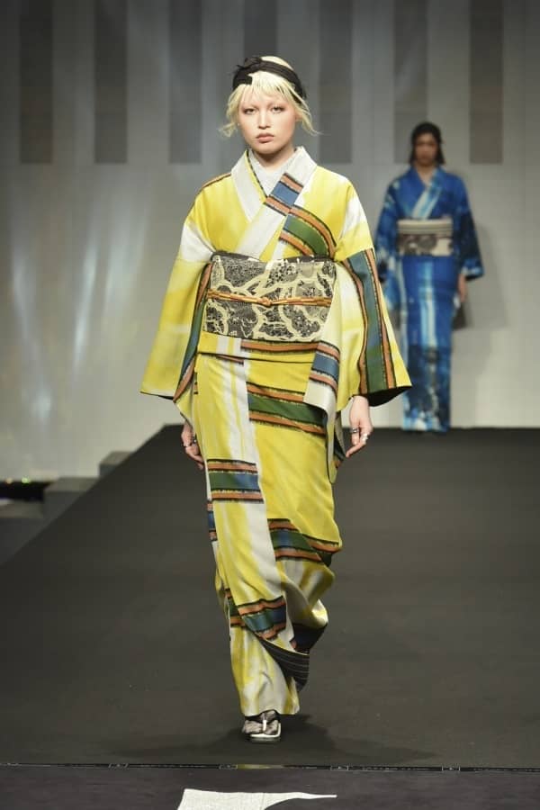 Modern Kimono designed by Jotaro Saito for Autumn/Winter Collection