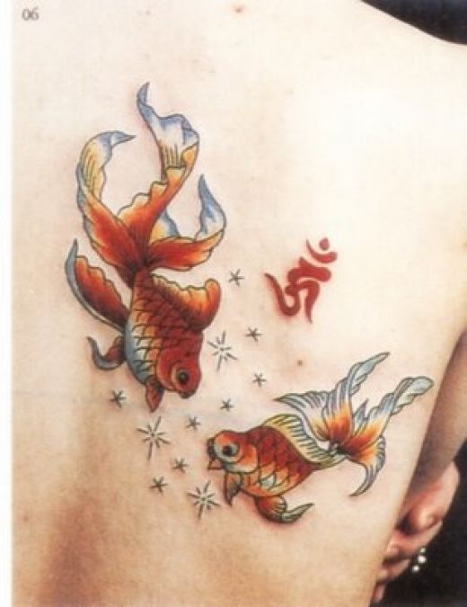 goldfish tattoo. wallpaper Goldfish tattoo.