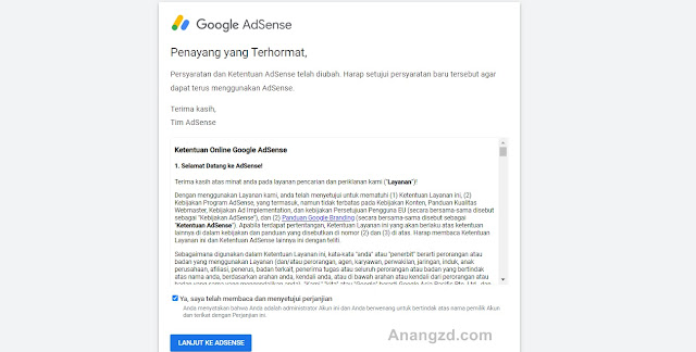 Persyaratan dan Ketentuan Google Adsense Terbaru 2022
