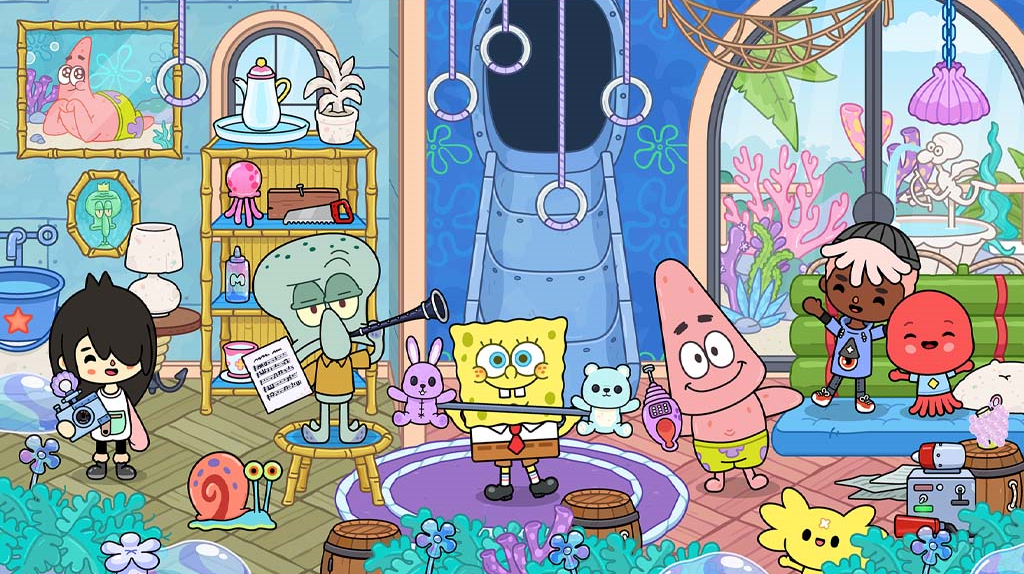 NickALive!: Toca Boca Announces SpongeBob SquarePants Collaboration  [Update: Gifts To Be Available Until The End of the Year]