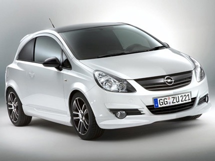 The Opel Corsa Color Edition is only available in the Corsa's three door 