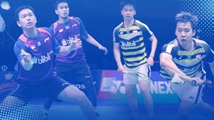 Senior Vs Junior BliBli Indonesia Open 2019 BuluTangkis Kevin/Markus dan Hendra/Ahsan di Final Besok