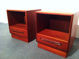 1970s G-Plan Fresco bedside cabinets