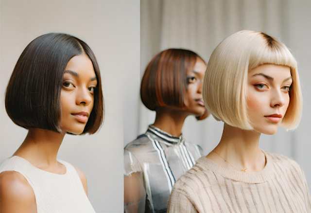 chic bob variations: bounce with style
