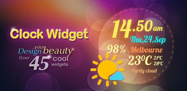 Beautiful Clock Widget Pro v1.5